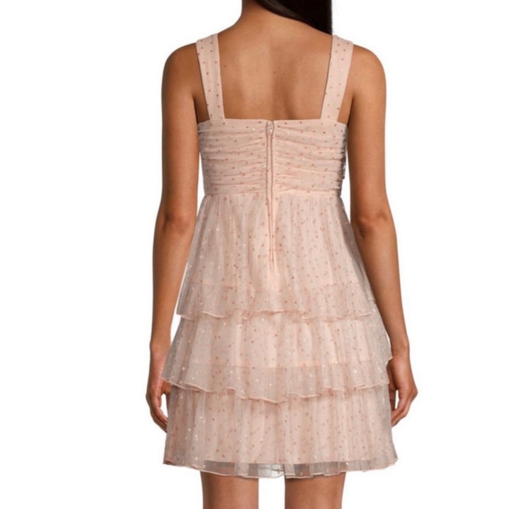 Mini Ruffled Tiered Tulle Dress - Picture 8 of 13